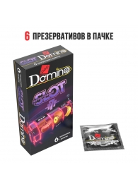 Ароматизированные презервативы DOMINO  Фруктовый слот  - 6 шт. - Domino - купить с доставкой в Балашихе