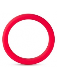 Красное эрекционное кольцо Silicone Go Pro Cock Ring - Blush Novelties - в Балашихе купить с доставкой