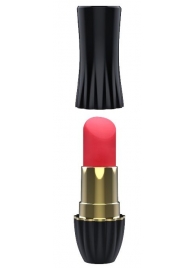 Клиторальный стимулятор-помада LIPSTICK - 9,3 см. - Dream Toys - купить с доставкой в Балашихе