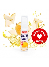 Гель-смазка Tutti-frutti со вкусом сочной дыни - 30 гр. - Биоритм - купить с доставкой в Балашихе