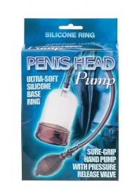 Помпа на головку фаллоса Penis Head Pump - Seven Creations - в Балашихе купить с доставкой