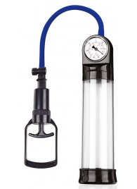Прозрачная вакуумная помпа Sex Expert с манометром - Sex Expert - в Балашихе купить с доставкой