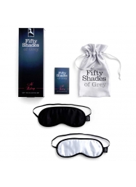 Набор из двух масок на глаза Soft Blindfold Twin Pack - Fifty Shades of Grey - купить с доставкой в Балашихе