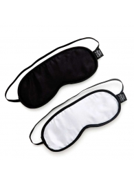 Набор из двух масок на глаза Soft Blindfold Twin Pack - Fifty Shades of Grey - купить с доставкой в Балашихе