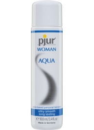 Лубрикант на водной основе pjur WOMAN Aqua - 100 мл. - Pjur - купить с доставкой в Балашихе