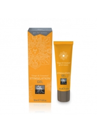 Возбуждающий интимный гель STIMULATION GEL Ginger   Cinnamon - 30 мл. - Shiatsu - купить с доставкой в Балашихе