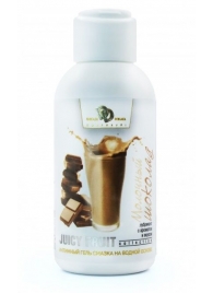 Интимный гель-смазка JUICY FRUIT с ароматом молочного шоколада - 100 мл. - БиоМед - купить с доставкой в Балашихе
