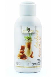 Интимный гель-смазка JUICY FRUIT с ароматом солёной карамели - 100 мл. - БиоМед - купить с доставкой в Балашихе