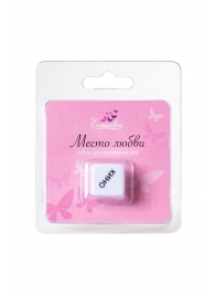 Игральный кубик  Места любви - Eromantica - купить с доставкой в Балашихе