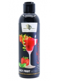 Интимный гель-смазка JUICY FRUIT с ароматом клубники - 200 мл. - БиоМед - купить с доставкой в Балашихе