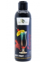 Интимный гель-смазка JUICY FRUIT с ароматом энергетика - 200 мл. - БиоМед - купить с доставкой в Балашихе