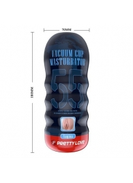 Мастурбатор-вагина Vacuum Cup Masturbator - Baile - в Балашихе купить с доставкой