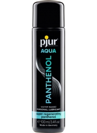 Лубрикант на водной основе с пантенолом pjur AQUA Panthenol - 100 мл. - Pjur - купить с доставкой в Балашихе
