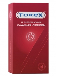 Презервативы Torex  Сладкая любовь  с ароматом клубники - 12 шт. - Torex - купить с доставкой в Балашихе