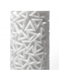 Белый 3D мастурбатор PILE - Tenga - в Балашихе купить с доставкой