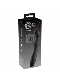 Черный вибромассажер простаты P-Spot - 23,5 см. - Orion - в Балашихе купить с доставкой