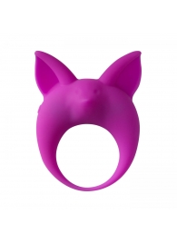 Фиолетовое эрекционное кольцо Kitten Kyle - Lola Games - в Балашихе купить с доставкой