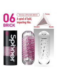 Мастурбатор SPINNER Brick - Tenga - в Балашихе купить с доставкой