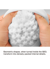 Белый мастурбатор Tenga Geo Coral - Tenga - в Балашихе купить с доставкой