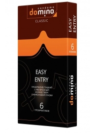 Презервативы с увеличенным количеством смазки DOMINO Easy Entry - 6 шт. - Domino - купить с доставкой в Балашихе