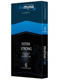 Суперпрочные презервативы DOMINO Extra Strong - 6 шт. - Domino - купить с доставкой в Балашихе