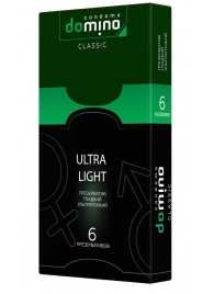 Супертонкие презервативы DOMINO Ultra Light - 6 шт. - Domino - купить с доставкой в Балашихе