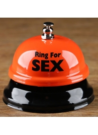 Настольный звонок RING FOR SEX - Сима-Ленд - купить с доставкой в Балашихе