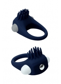 Синее эрекционное виброкольцо STIMU RING - Dream Toys - в Балашихе купить с доставкой