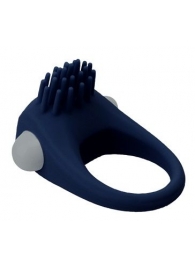 Синее эрекционное виброкольцо STIMU RING - Dream Toys - в Балашихе купить с доставкой