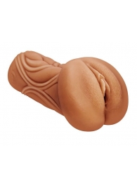 Кофейный мастурбатор-вагина Dumpling - Lola Games - в Балашихе купить с доставкой
