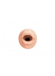 Телесный мастурбатор-ротик Sweet Lips - Lola Games - в Балашихе купить с доставкой