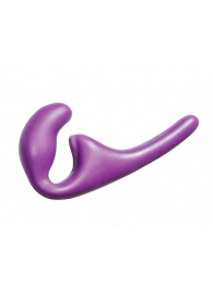 Фиолетовый безремневой страпон Seduction - 20,5 см. - Lola Games - купить с доставкой в Балашихе