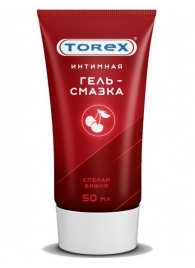 Смазка на водной основе TOREX  Спелая вишня  - 50 мл. - Torex - купить с доставкой в Балашихе