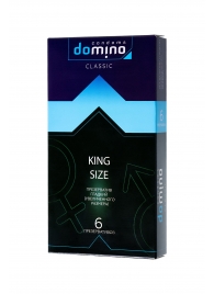 Презервативы увеличенного размера DOMINO Classic King size - 6 шт. - Domino - купить с доставкой в Балашихе