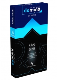 Презервативы увеличенного размера DOMINO Classic King size - 6 шт. - Domino - купить с доставкой в Балашихе