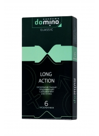 Презервативы с пролонгирующим эффектом DOMINO Classic Long action - 6 шт. - Domino - купить с доставкой в Балашихе