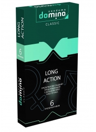 Презервативы с пролонгирующим эффектом DOMINO Classic Long action - 6 шт. - Domino - купить с доставкой в Балашихе