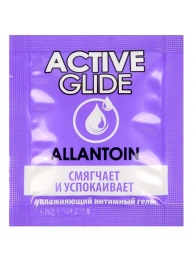 Лубрикант на водной основе Active Glide с аллантоином - 3 гр. - Биоритм - купить с доставкой в Балашихе