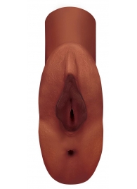 Коричневый мастурбатор Perfect Pussy Double Stroker - Pipedream - в Балашихе купить с доставкой