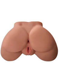 Кофейный мастурбатор-полуторс Perfect Ass Masturbator - Pipedream - в Балашихе купить с доставкой