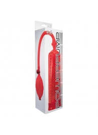 Красная вакуумная помпа Power Pump Red - Toy Joy - в Балашихе купить с доставкой