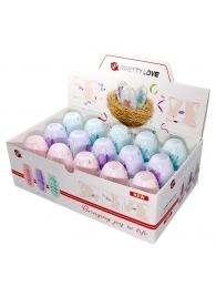 Набор из 15 мини-мастурбаторов Fantastic Egg Hard Boiled - Baile - в Балашихе купить с доставкой