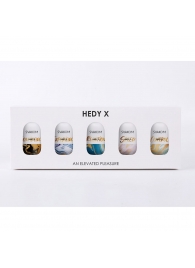 Набор из 5 мастурбаторов Hedy X5 Mixed - Svakom - в Балашихе купить с доставкой
