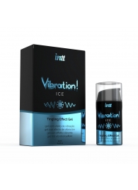 Жидкий интимный гель с эффектом вибрации Vibration! Ice - 15 мл. - INTT - купить с доставкой в Балашихе
