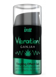 Жидкий интимный гель с эффектом вибрации Vibration! Ganjah - 15 мл. - INTT - купить с доставкой в Балашихе