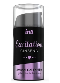 Женский возбуждающий интимный гель Excitation Ginseng - 15 мл. - INTT - купить с доставкой в Балашихе