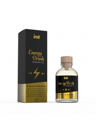 Массажный гель с согревающим эффектом Energy Drink - 30 мл. - INTT - купить с доставкой в Балашихе