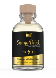 Массажный гель с согревающим эффектом Energy Drink - 30 мл. - INTT - купить с доставкой в Балашихе