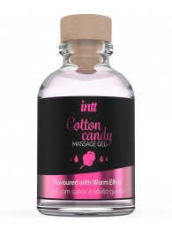 Массажный гель с согревающим эффектом Cotton Candy - 30 мл. - INTT - купить с доставкой в Балашихе
