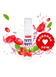 Гель-смазка Tutti-frutti со вкусом барбариса - 30 гр. - Биоритм - купить с доставкой в Балашихе